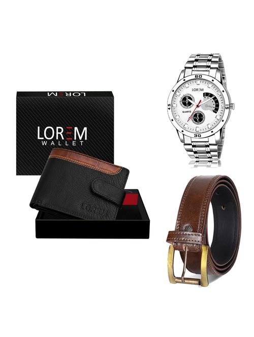 multi colored leatherette gift combo - 19236613 - Very Small Image - 1