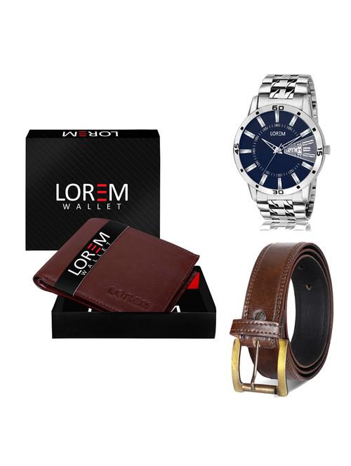 multi colored leatherette gift combo - 19236627 - Very Small Image - 1