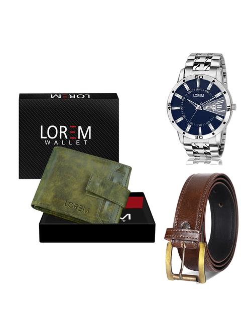 multi colored leatherette gift combo - 19236635 - Very Small Image - 1