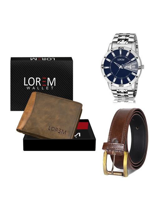 multi colored leatherette gift combo - 19236639 - Very Small Image - 1