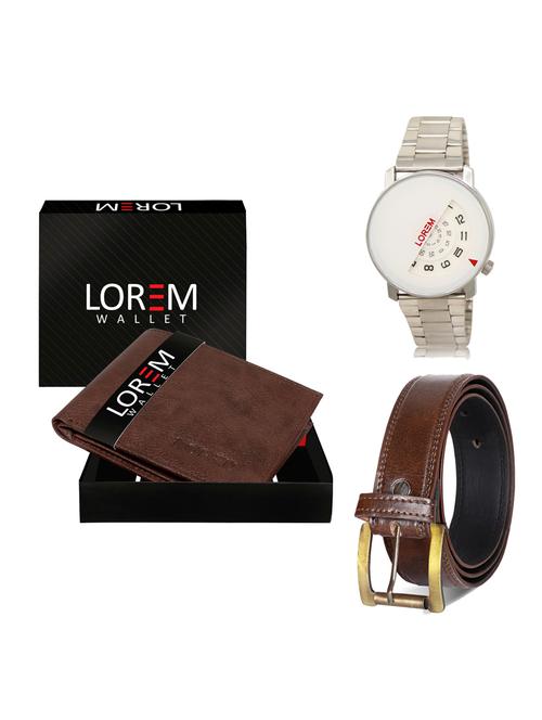 multi colored leatherette gift combo - 19237001 - Very Small Image - 1