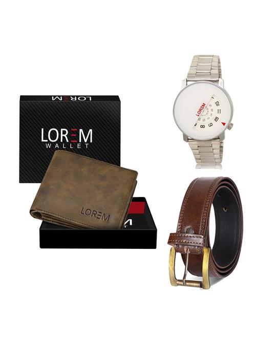 multi colored leatherette gift combo - 19237057 - Very Small Image - 1