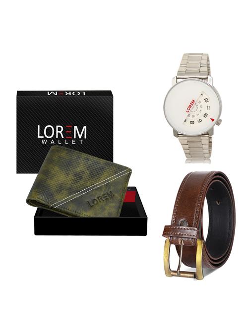 multi colored leatherette gift combo - 19237088 - Very Small Image - 1