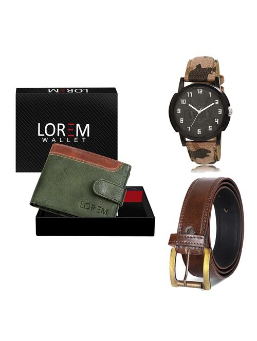 multi colored leatherette gift combo - 19237120 - Very Small Image - 1