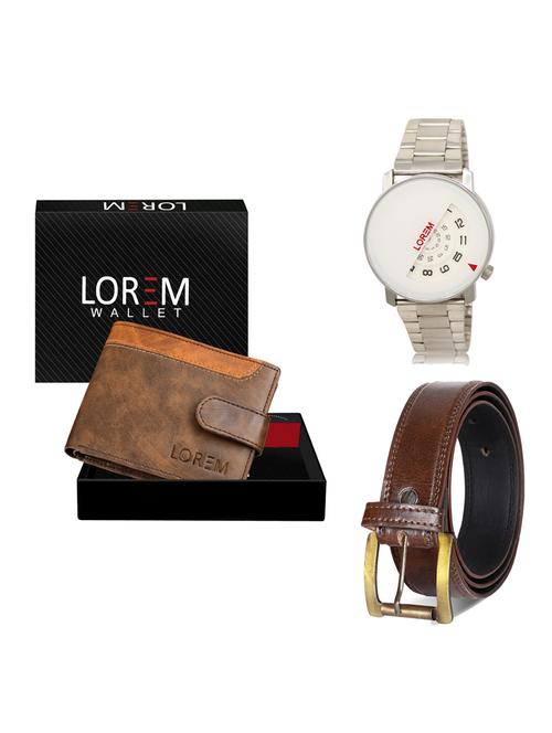 multi colored leatherette gift combo - 19237125 - Very Small Image - 1