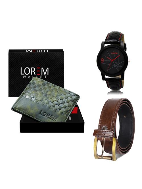 multi colored leatherette gift combo - 19237415 - Very Small Image - 1