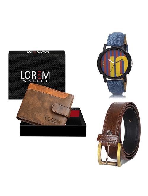 multi colored leatherette gift combo - 19237433 - Very Small Image - 1