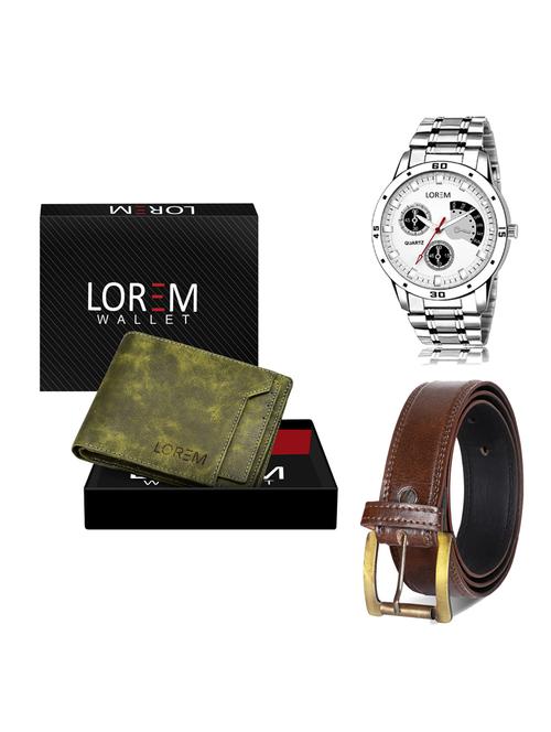 multi colored leatherette gift combo - 19237522 - Very Small Image - 1
