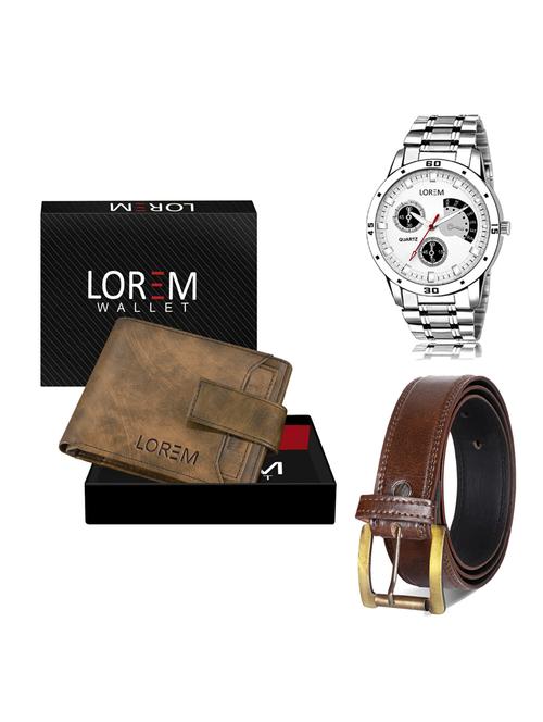 multi colored leatherette gift combo - 19237532 - Very Small Image - 1