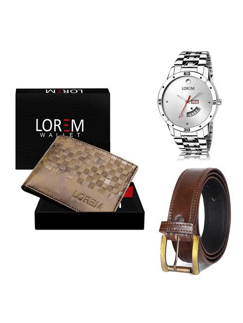 multi colored leatherette gift combo - 19237678 - Very Small Image - 1