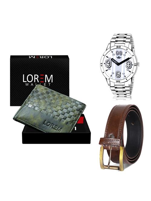 multi colored leatherette gift combo - 19237720 - Very Small Image - 1