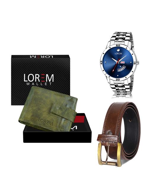 multi colored leatherette gift combo - 19237780 - Very Small Image - 1