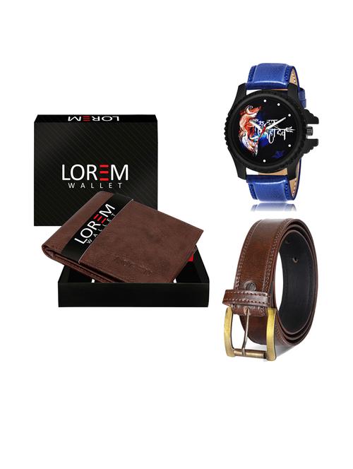 belt, wallet & watch combo - 19241005 - Very Small Image - 1