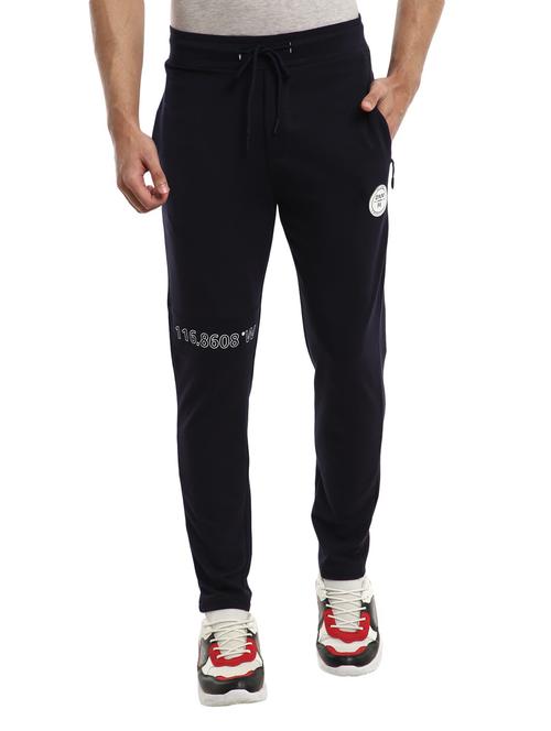 navy blue full length track pant - 19242489 - Very Small Image - 1