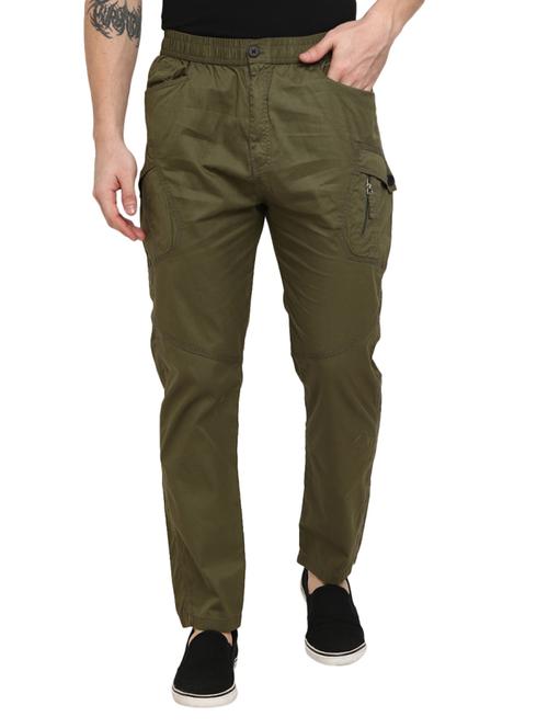 mid rise full length track pant - 19242599 - Very Small Image - 1