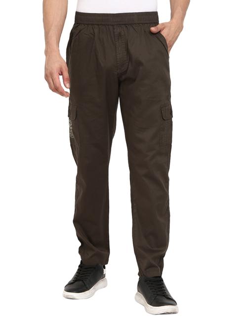 green full length track pant - 19242601 - Very Small Image - 1