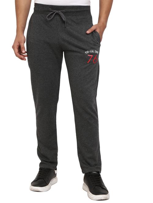 grey full length track pant - 19242692 - Very Small Image - 1