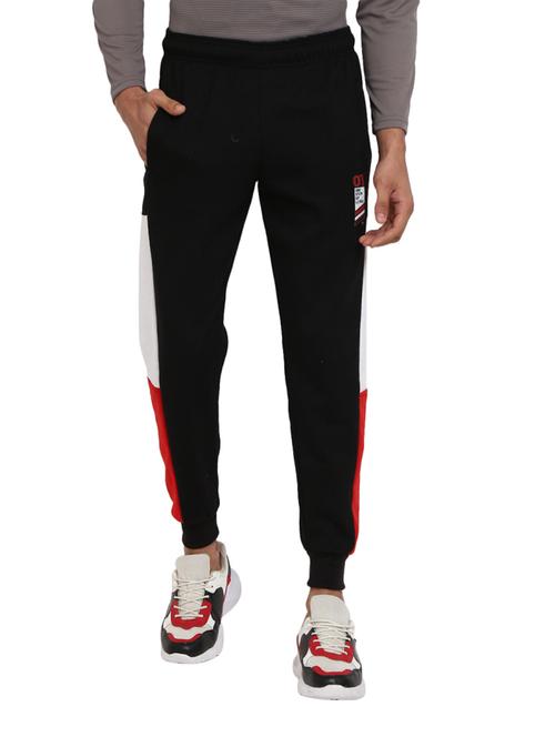 men color block mid rise full length jogger - 19243004 - Very Small Image - 1