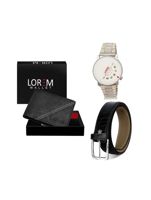belt, wallet & watch gift combo - 19244641 - Very Small Image - 1