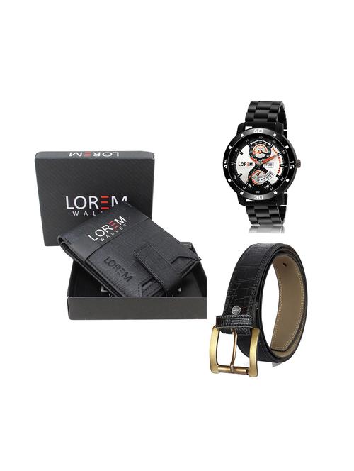 belt, wallet & watch gift combo - 19244745 - Very Small Image - 1