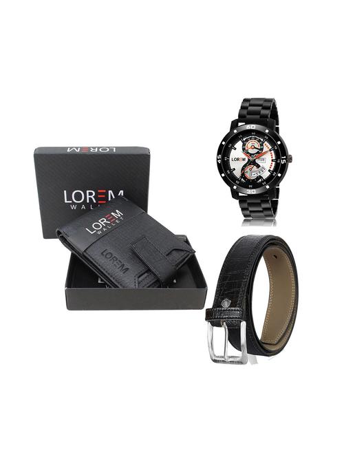 belt, wallet & watch gift combo - 19244750 - Very Small Image - 1