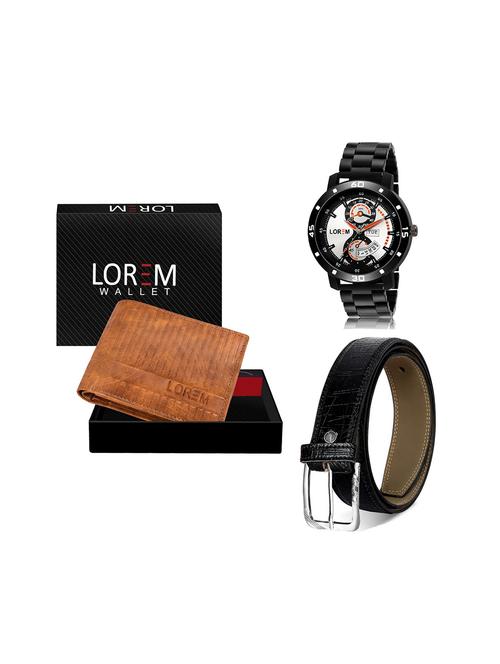 belt, wallet & watch gift combo - 19244875 - Very Small Image - 1