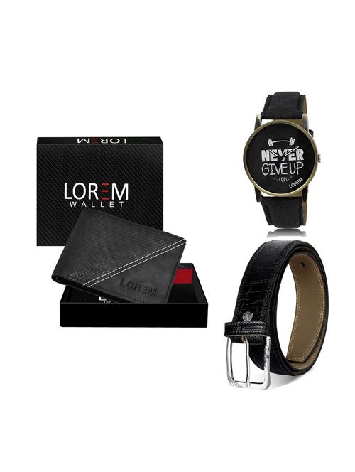 belt, wallet & watch gift combo - 19247881 - Very Small Image - 1