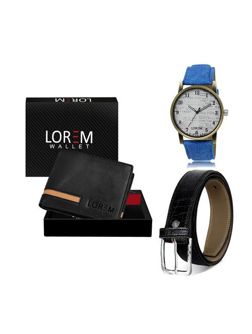 belt, wallet & watch gift combo - 19248193 - Very Small Image - 1