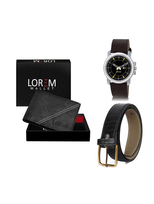 belt, wallet & watch gift combo - 19249769 - Very Small Image - 1