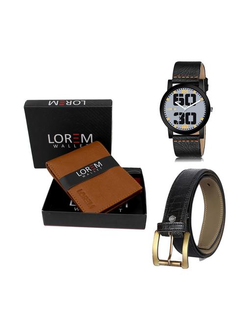 belt, wallet & watch gift combo - 19249845 - Very Small Image - 1