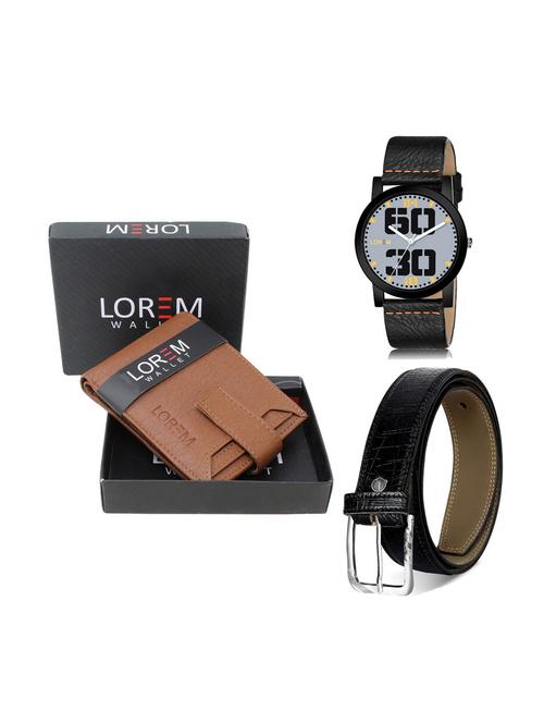 belt, wallet & watch gift combo - 19249891 - Very Small Image - 1