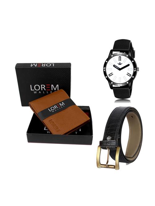 belt, wallet & watch combo - 19252005 - Very Small Image - 1