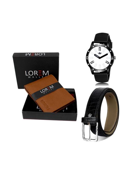 belt, wallet & watch combo - 19252009 - Very Small Image - 1