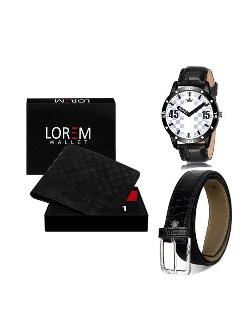 belt, wallet & watch combo - 19252495 - Very Small Image - 1