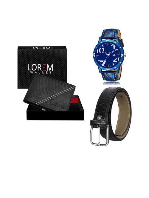 belt, wallet & watch gift combo - 19252740 - Very Small Image - 1