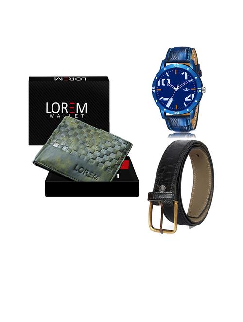 belt, wallet & watch gift combo - 19252757 - Very Small Image - 1