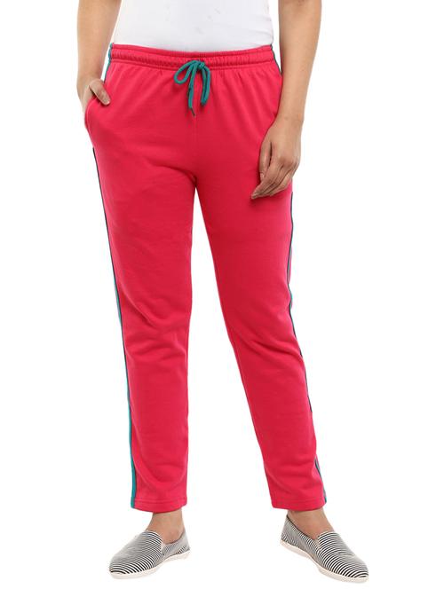 solid track pant with waist drawstring - 19257069 - Very Small Image - 1