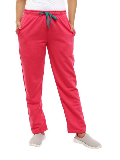 pink solid track pant - 19257083 - Very Small Image - 1
