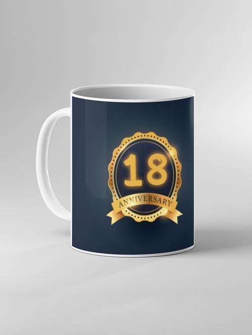 anniversary printed coffee mug - 19259634 - Very Small Image - 1