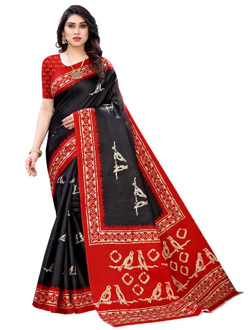 self designed woven saree with blouse - 19261422 - Very Small Image - 1