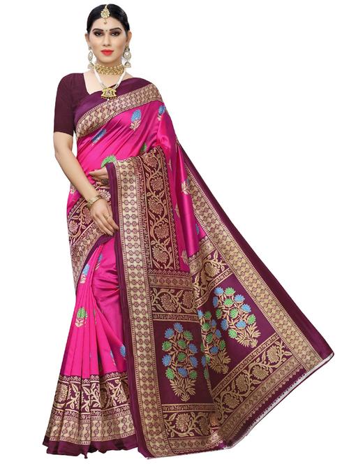 printed bollywood saree - 19261431 - Very Small Image - 1