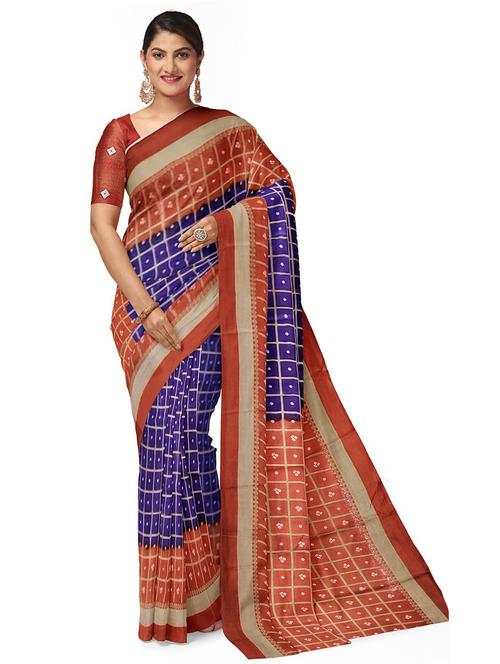 self designed printed saree - 19263464 - Very Small Image - 1