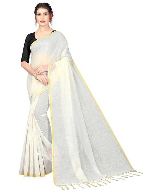 self designed woven saree with blouse - 19263479 - Very Small Image - 1