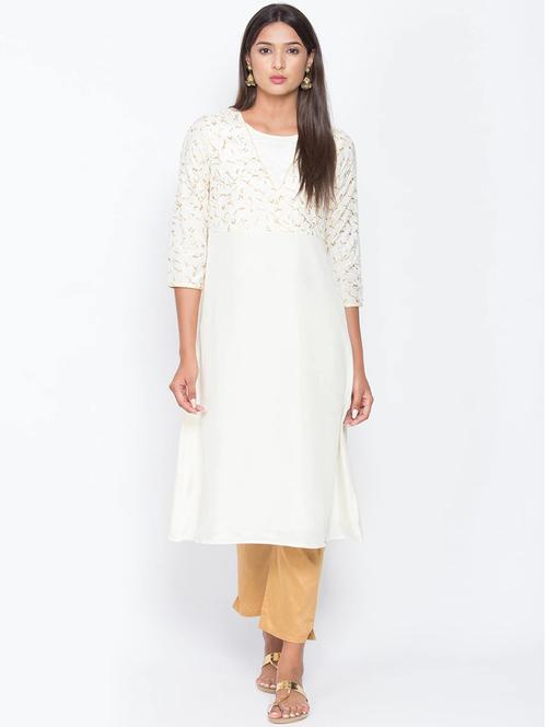 women's a-line kurta - 19264406 - Very Small Image - 1