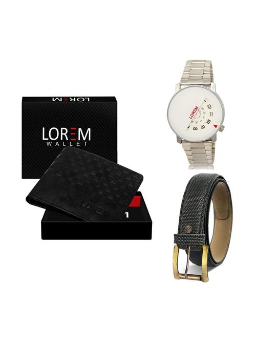 belt, wallet & watch gift combo - 19268617 - Very Small Image - 1