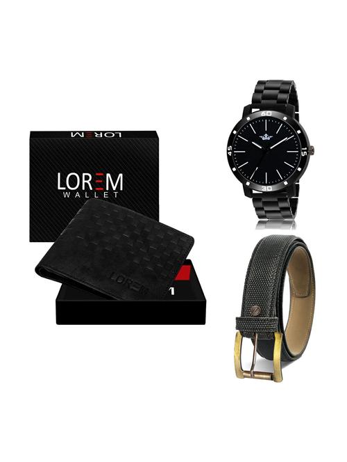 belt, wallet & watch gift combo - 19268842 - Very Small Image - 1