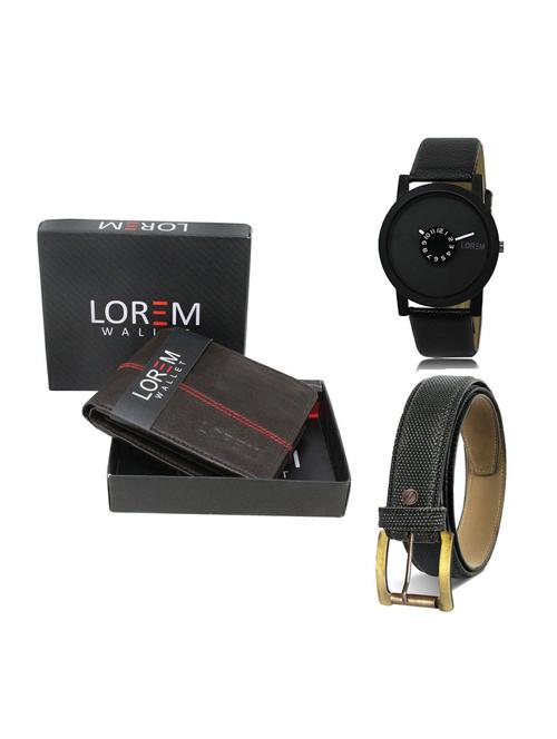 belt, wallet & watch gift combo - 19269485 - Very Small Image - 1