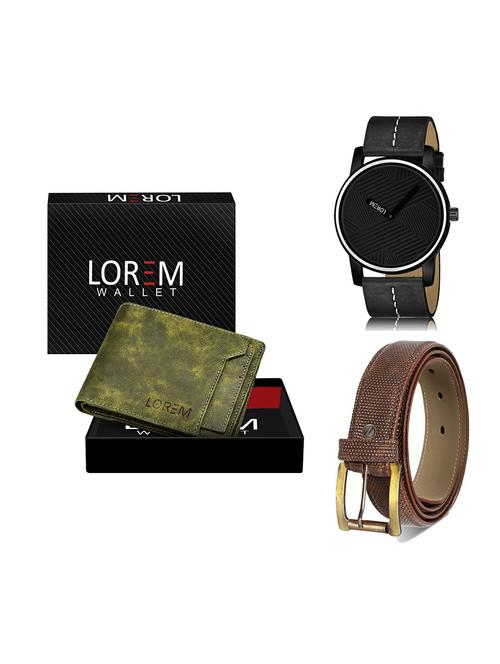 belt, wallet & watch gift combo - 19273906 - Very Small Image - 1