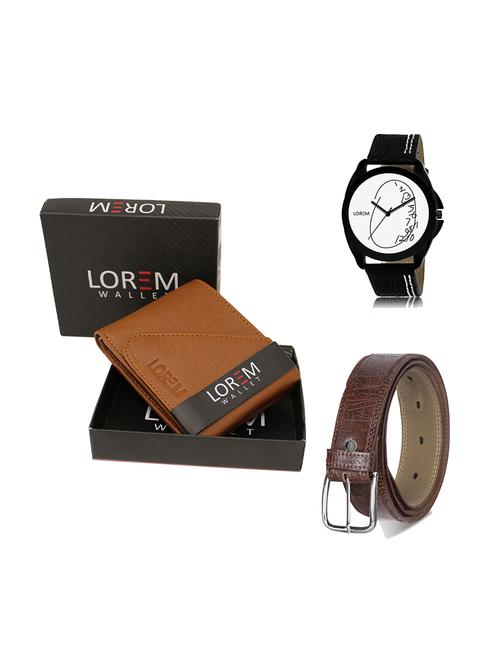 belt, wallet & watch gift combo - 19278755 - Very Small Image - 1