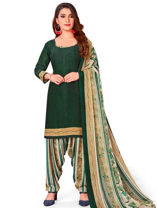 printed unstitched suit set - 19283990 - Very Small Image - 1